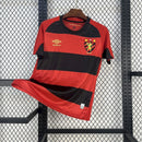 CAMISA DO SPORT RECIFE 25/26 VERMELHO E PRETO